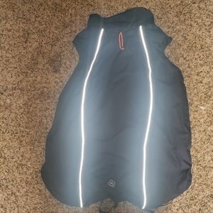 Reflective doggy rain coat